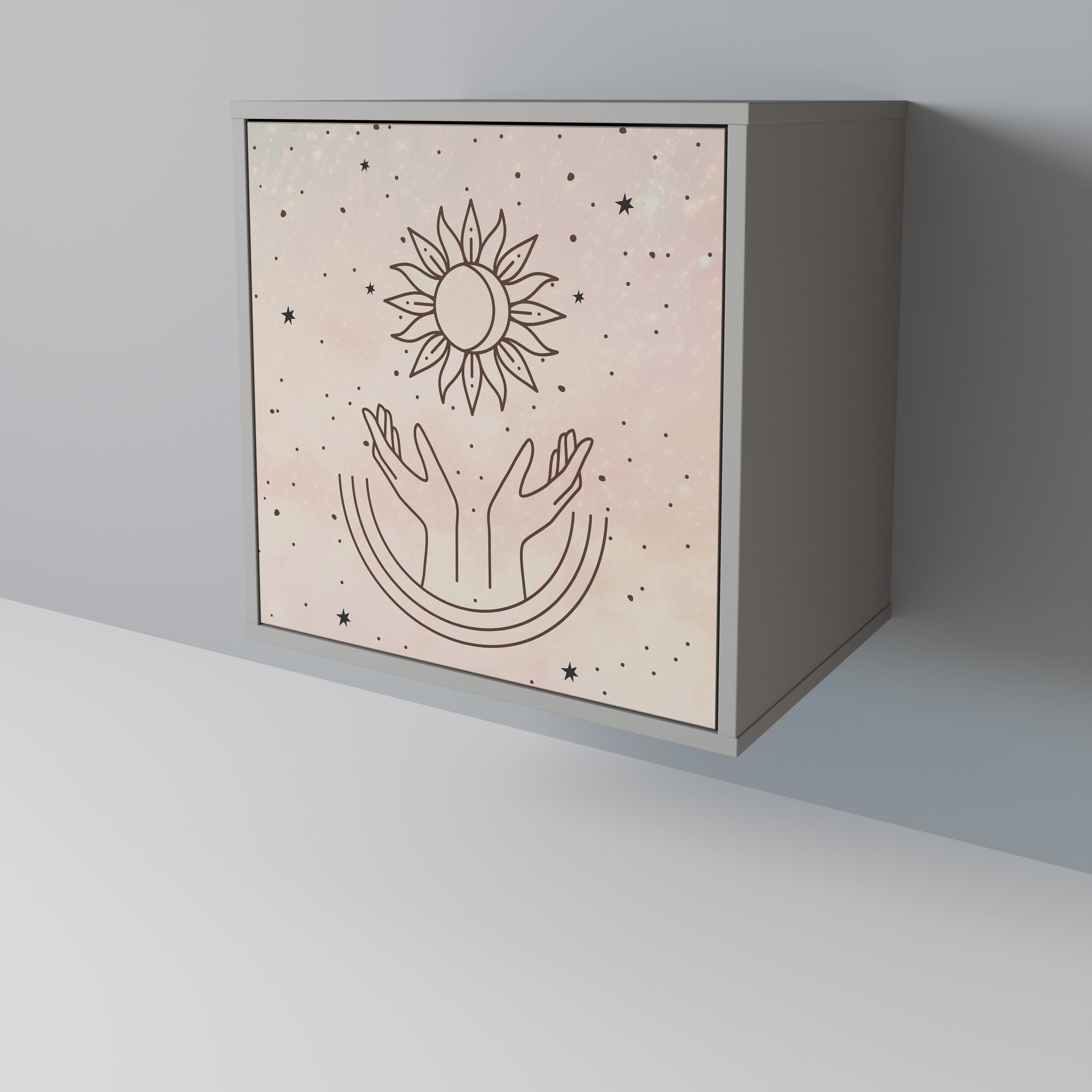 DELICATE BEAUTY 1-Door Sideboard