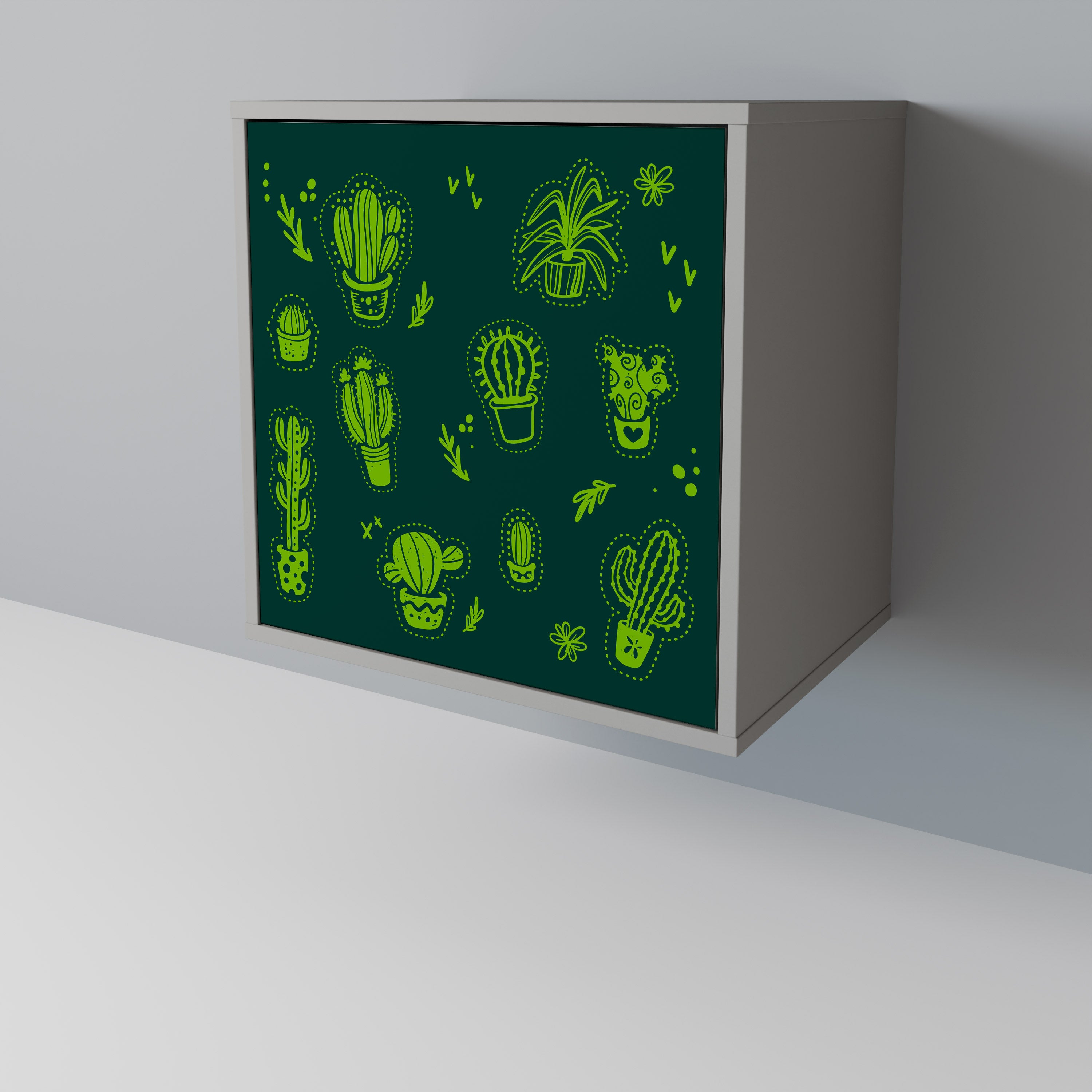 DESERT GREEN 1-Door Sideboard