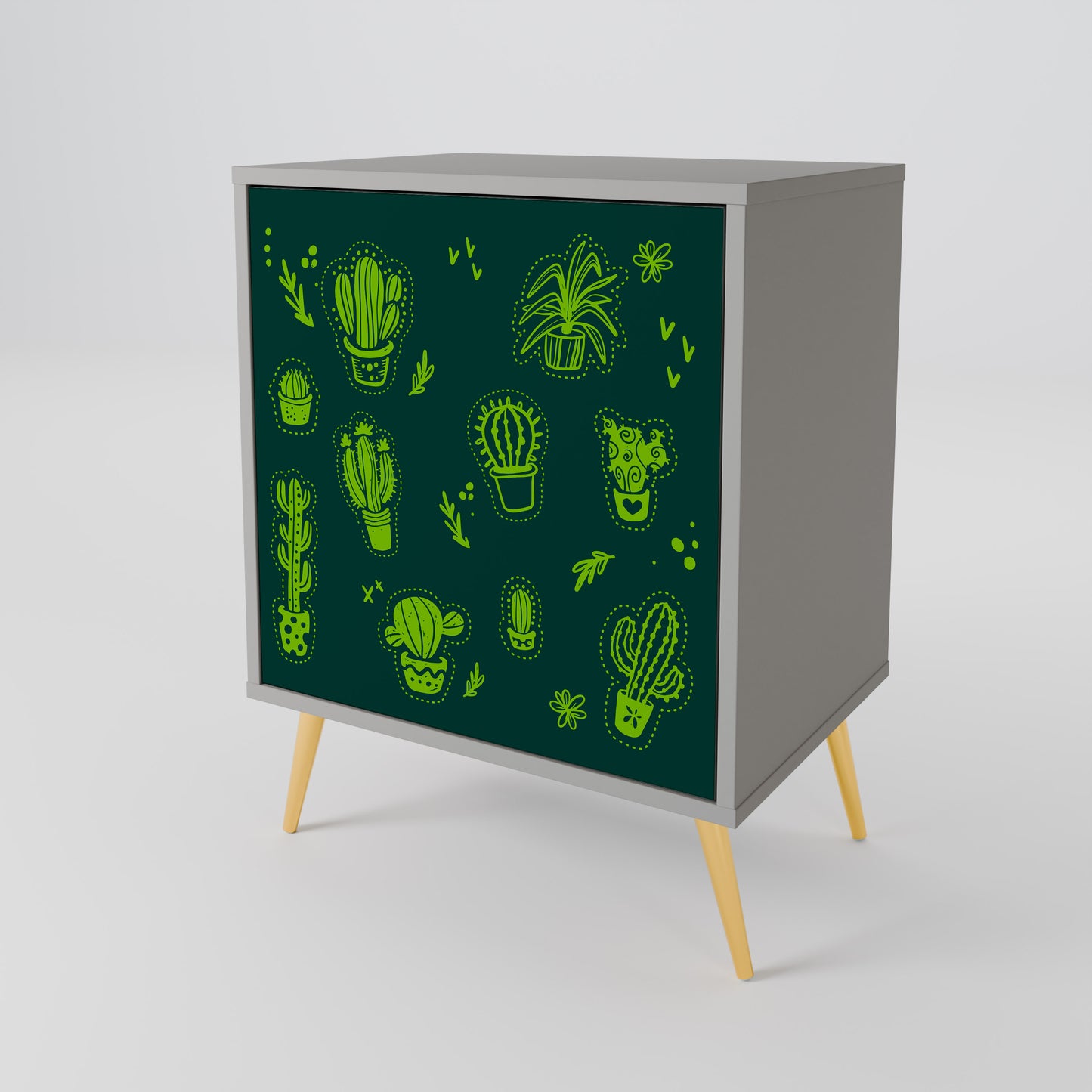 DESERT GREEN 1-Door Sideboard