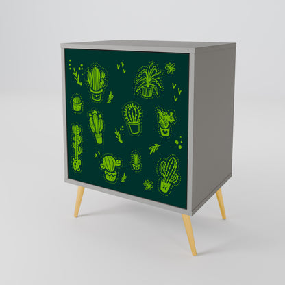 DESERT GREEN 1-Door Sideboard