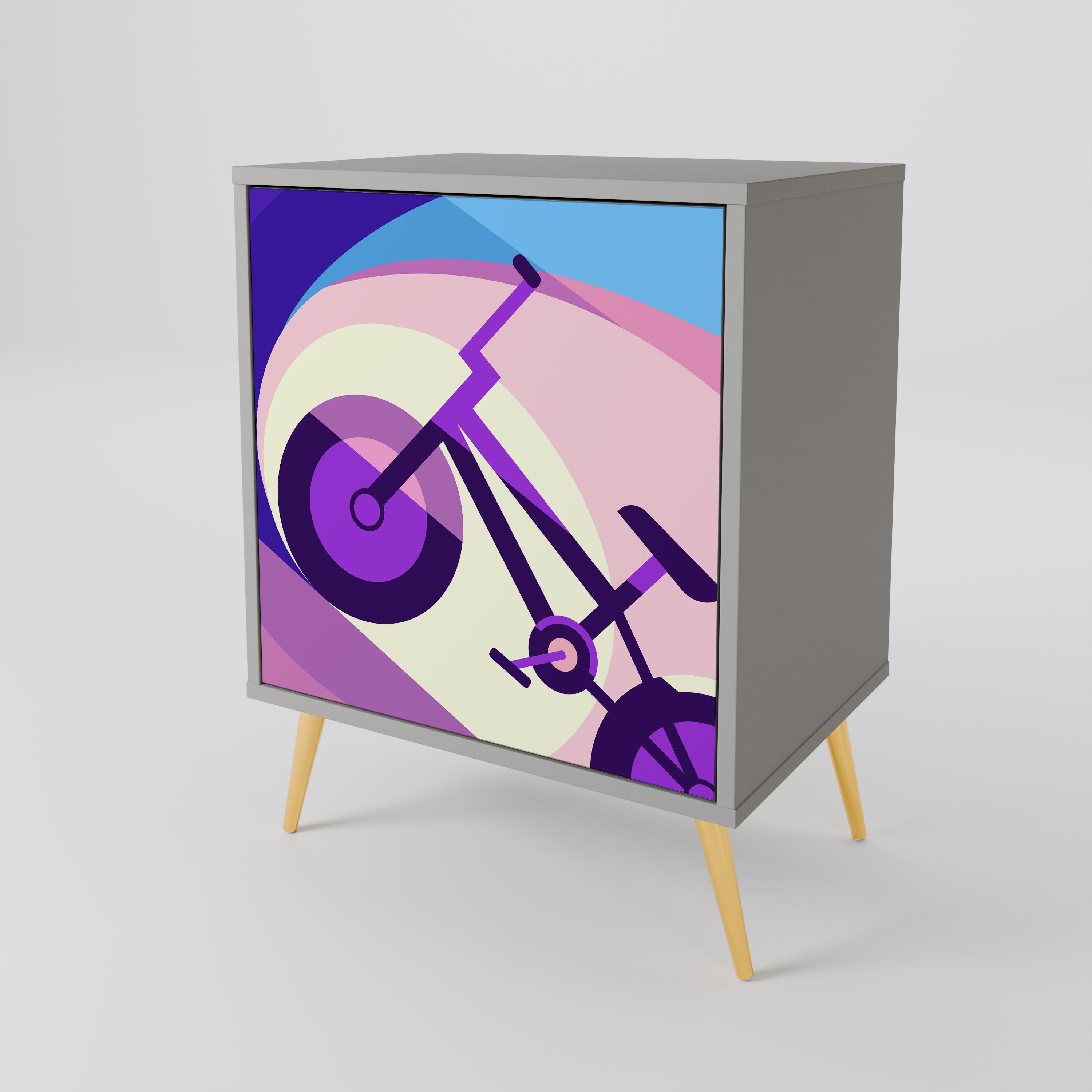 BIKE DREAMS 1-Door Sideboard