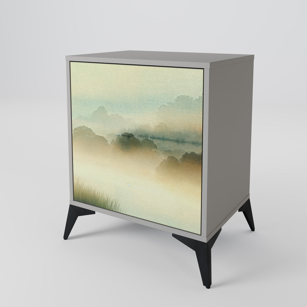 MORNING BY THE LAKE 1-Door Sideboard