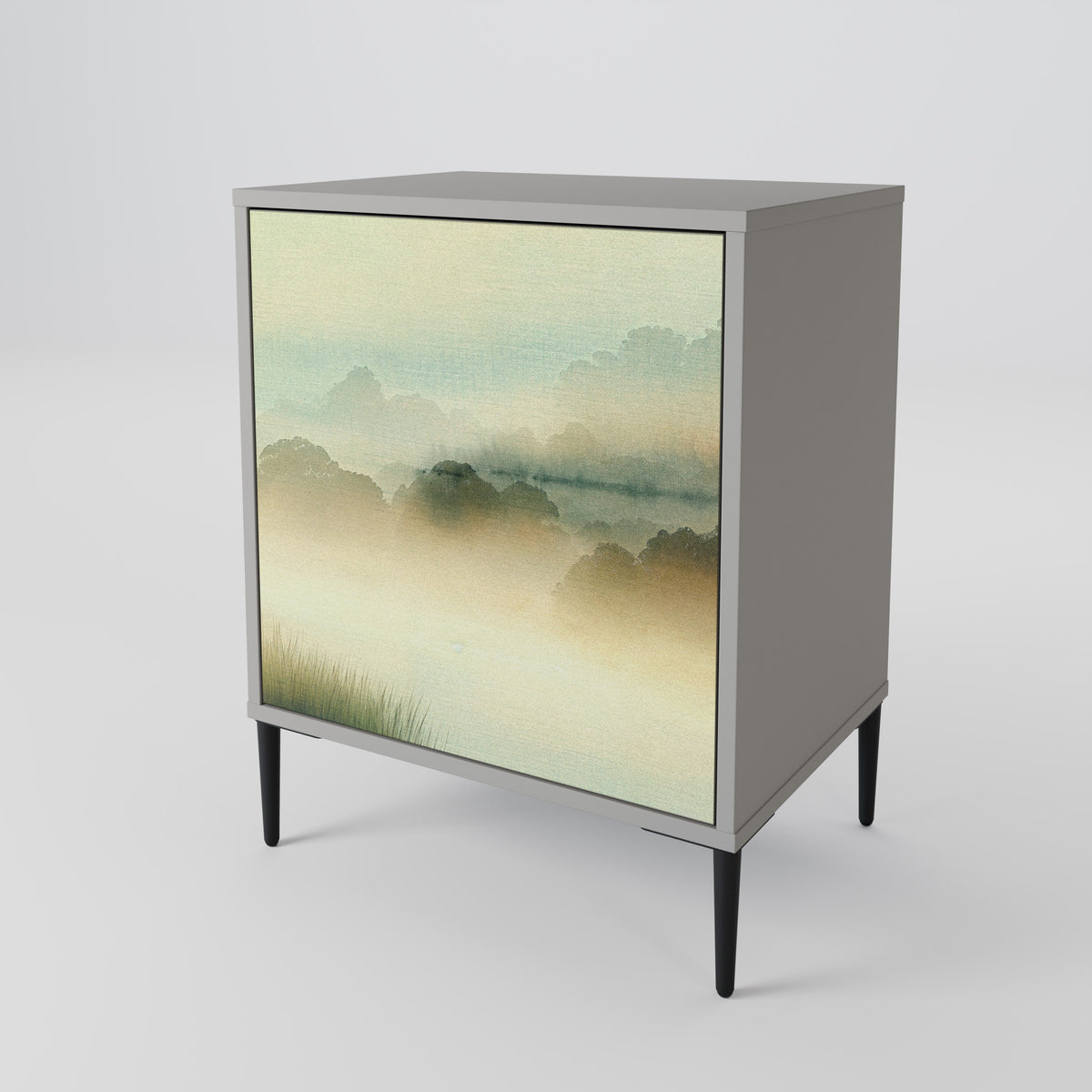 MORNING BY THE LAKE 1-Door Sideboard
