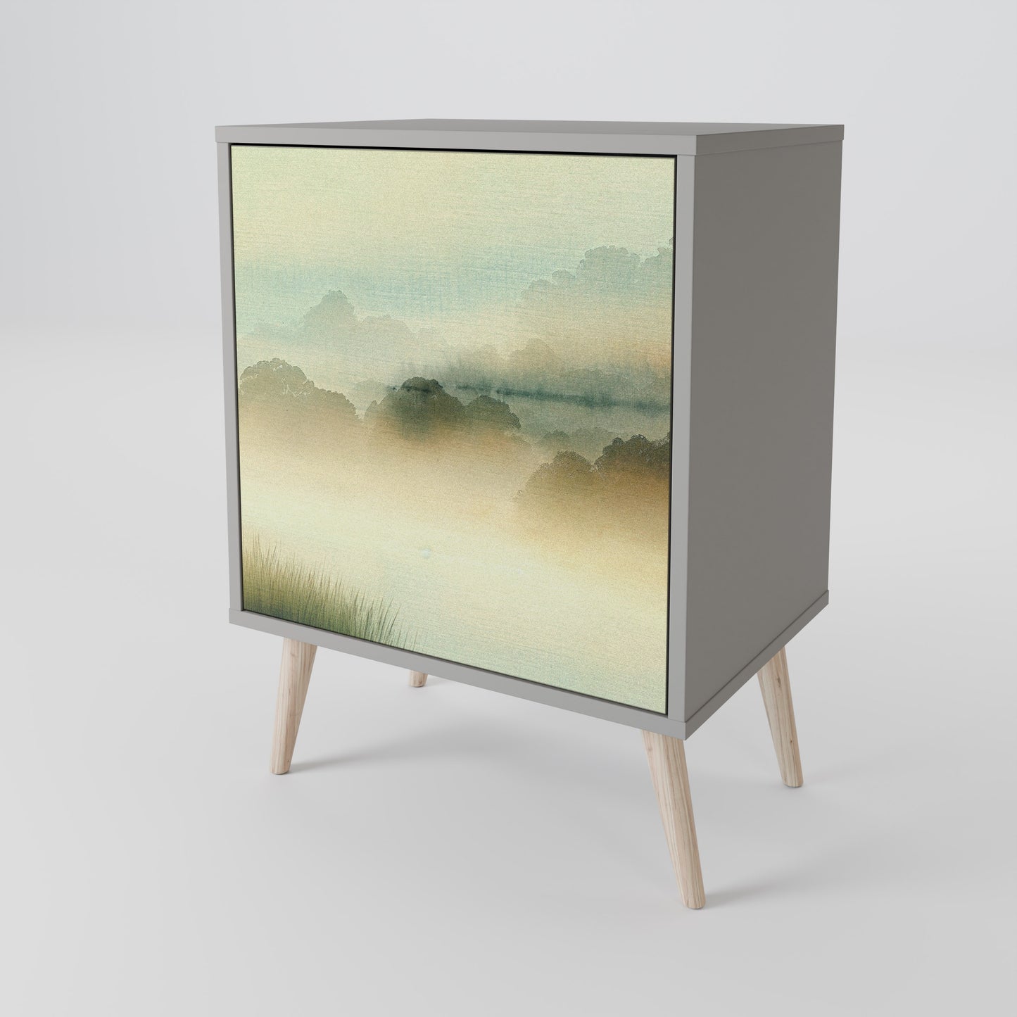 MORNING BY THE LAKE 1-Door Sideboard