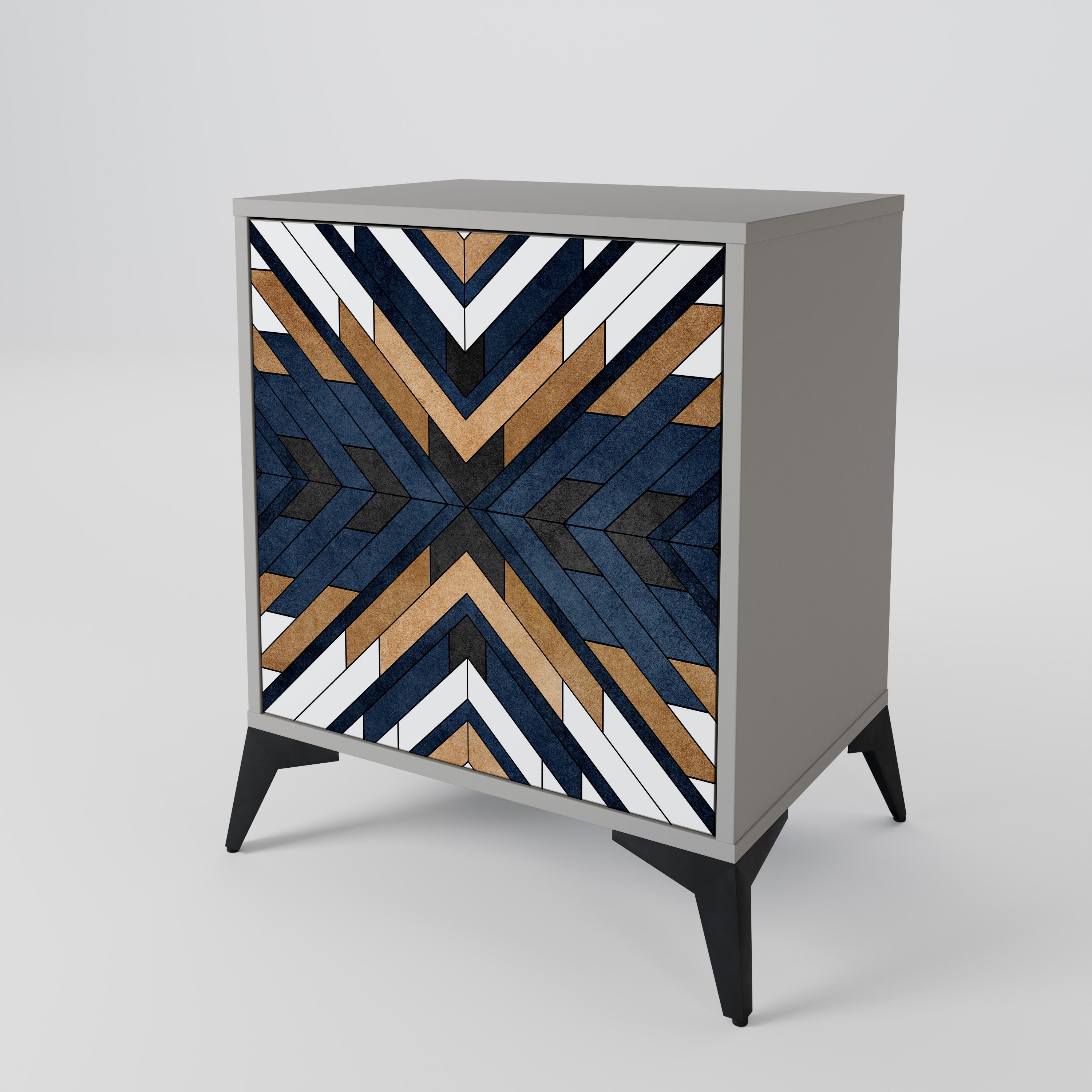 ARTFUL GEOMETRY 1-Door Sideboard
