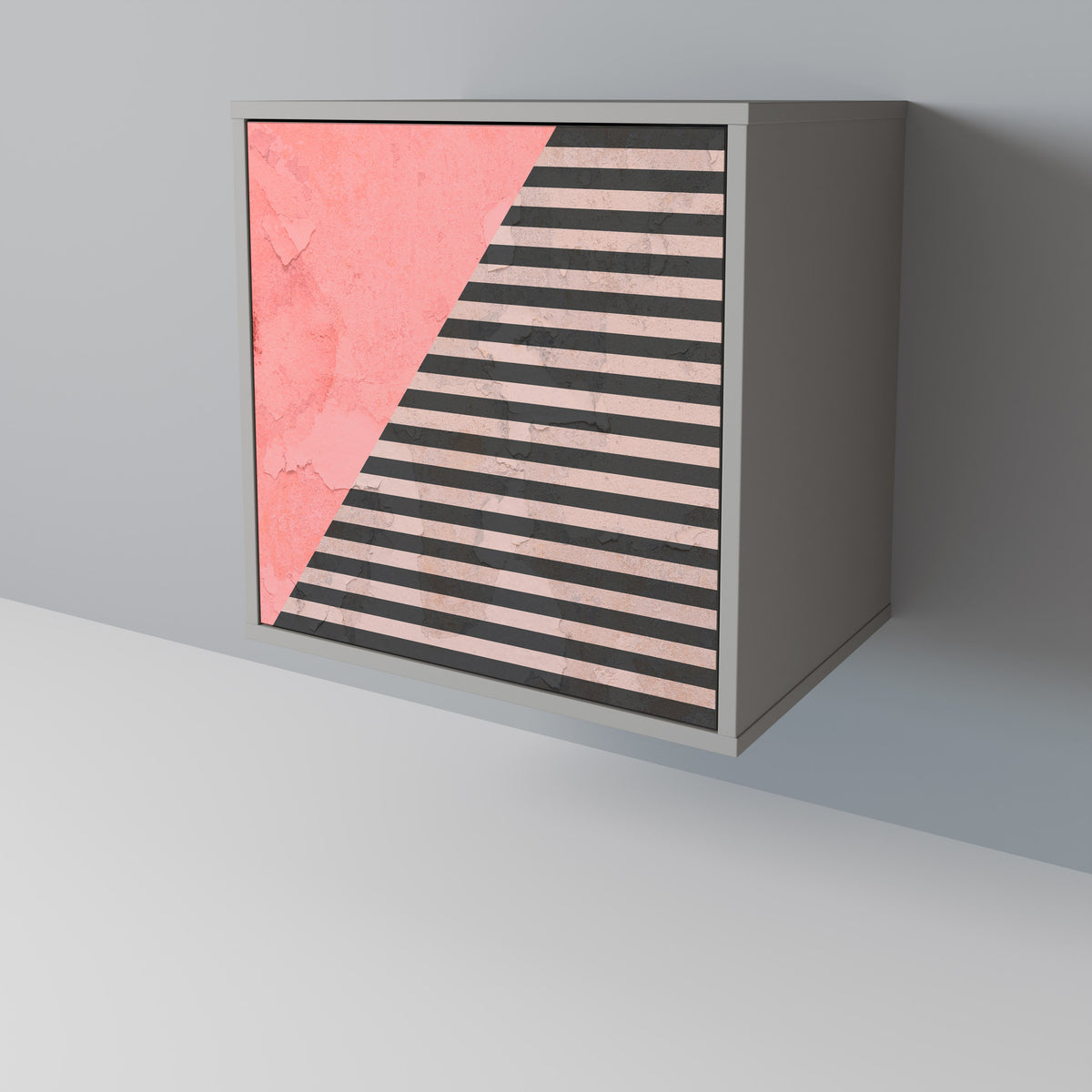 GLAMOROUS STRIPE 1-Door Sideboard