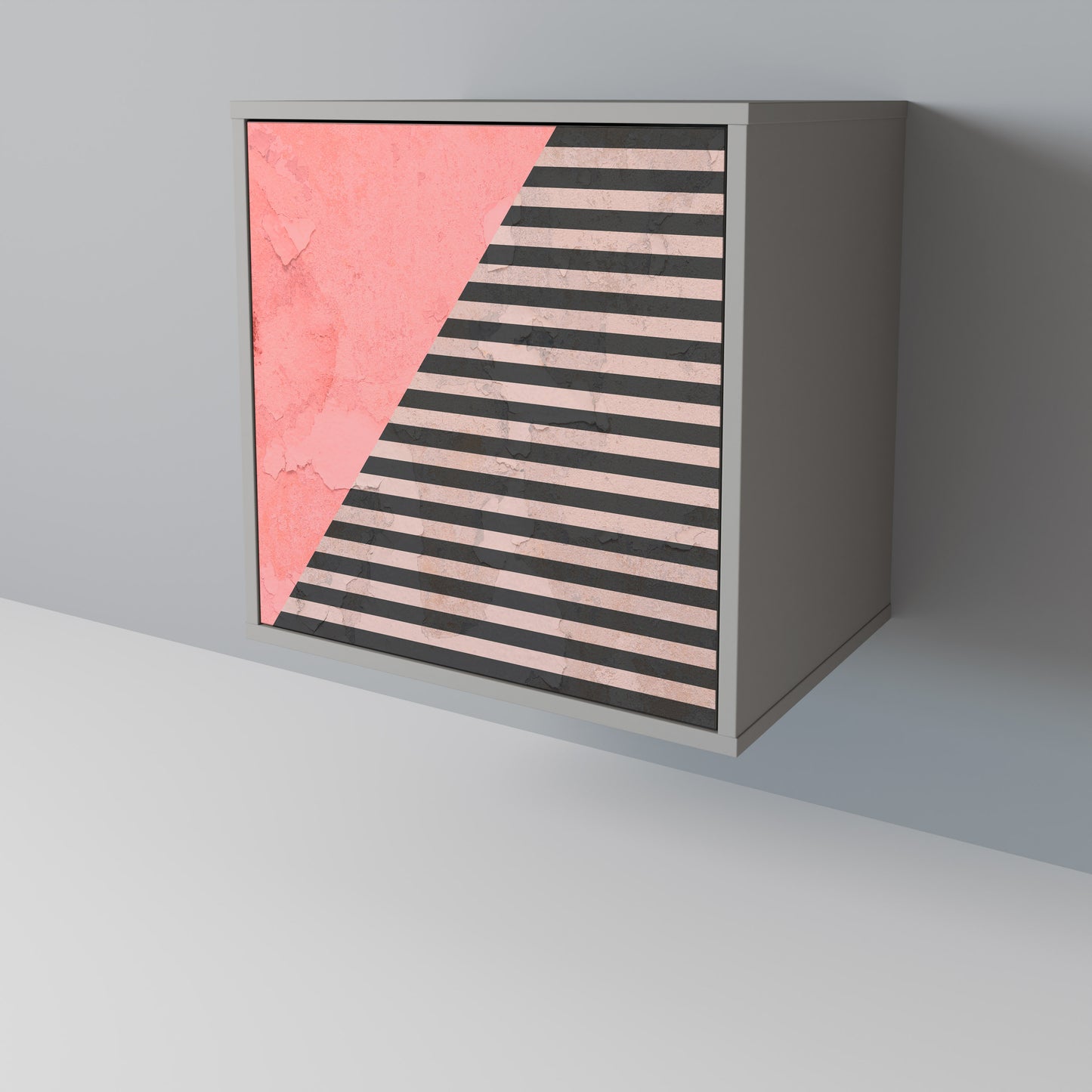 GLAMOROUS STRIPE 1-Door Sideboard
