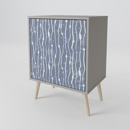 GRAPHITE RAIN 1-Door Sideboard