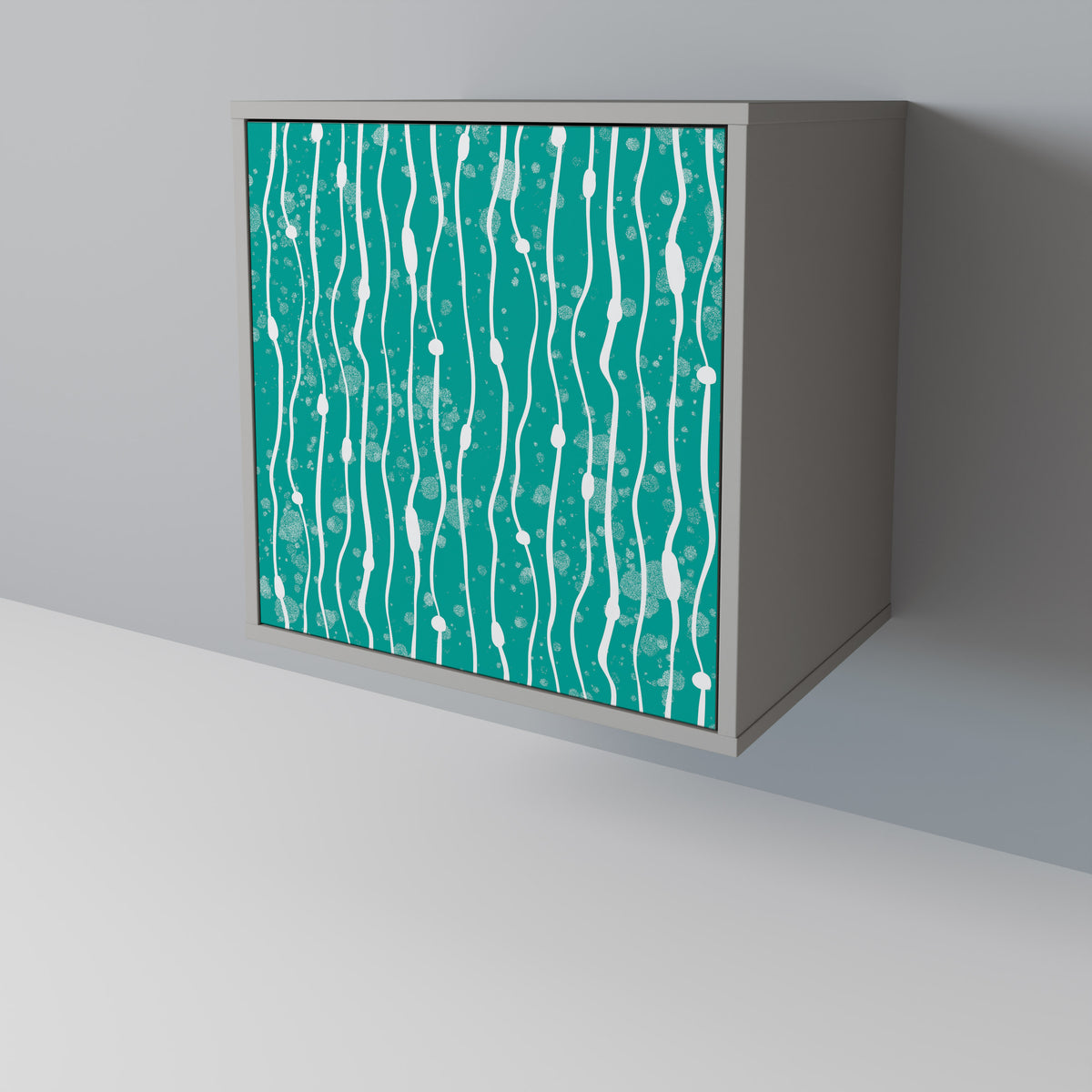 TURQUOISE RAIN 1-Door Sideboard