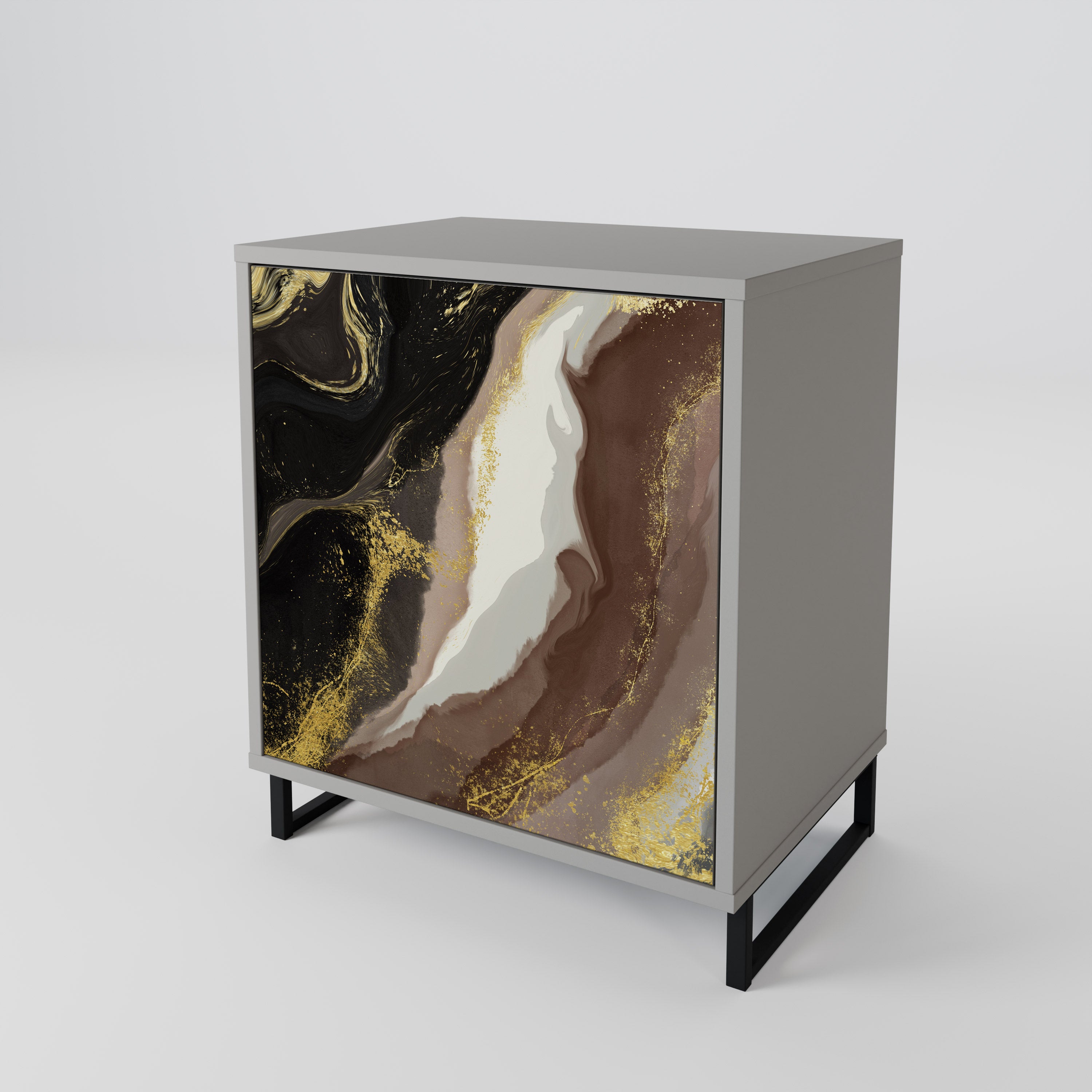 GOLD DUST 1-Door Sideboard