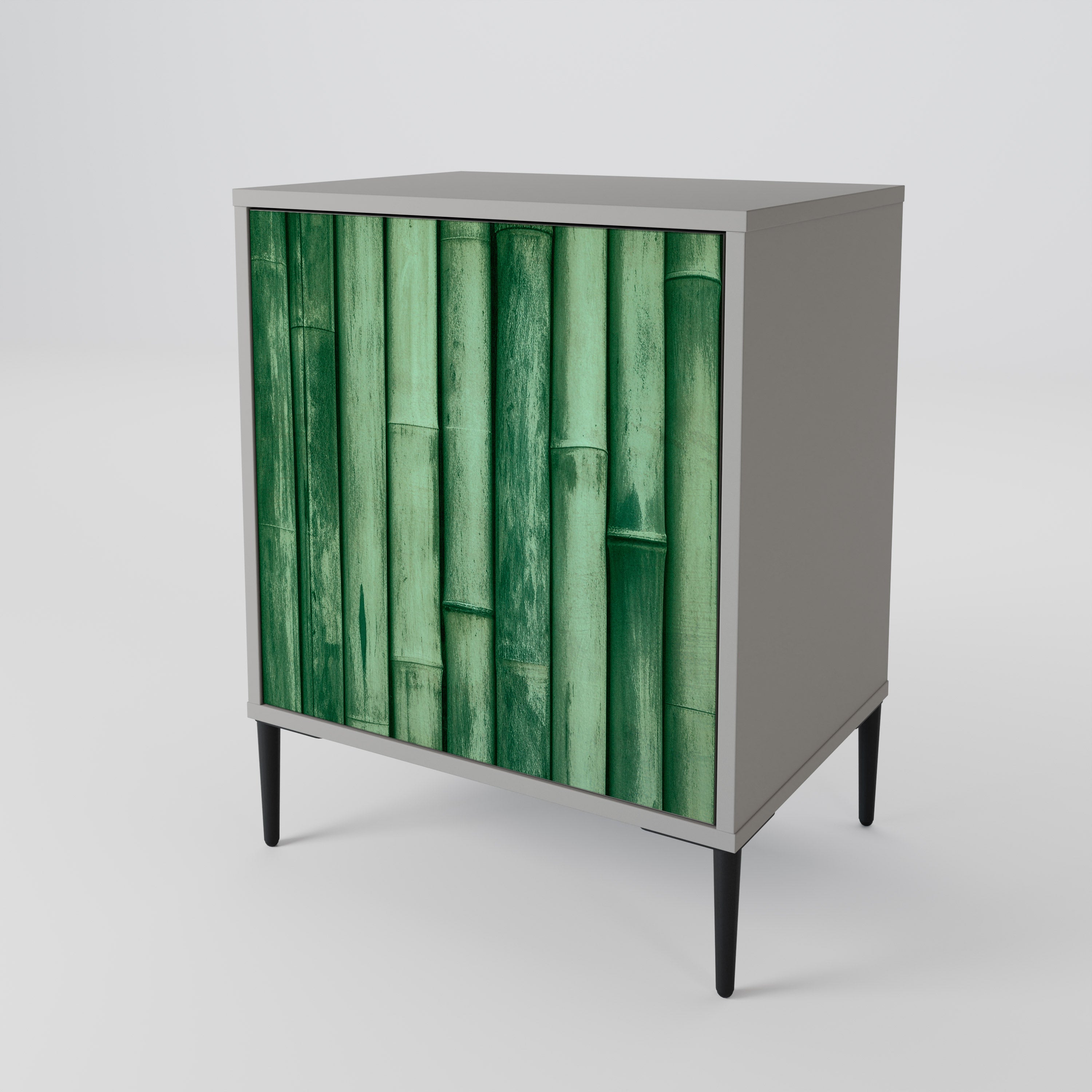 NATURAL GREEN 1-Door Sideboard