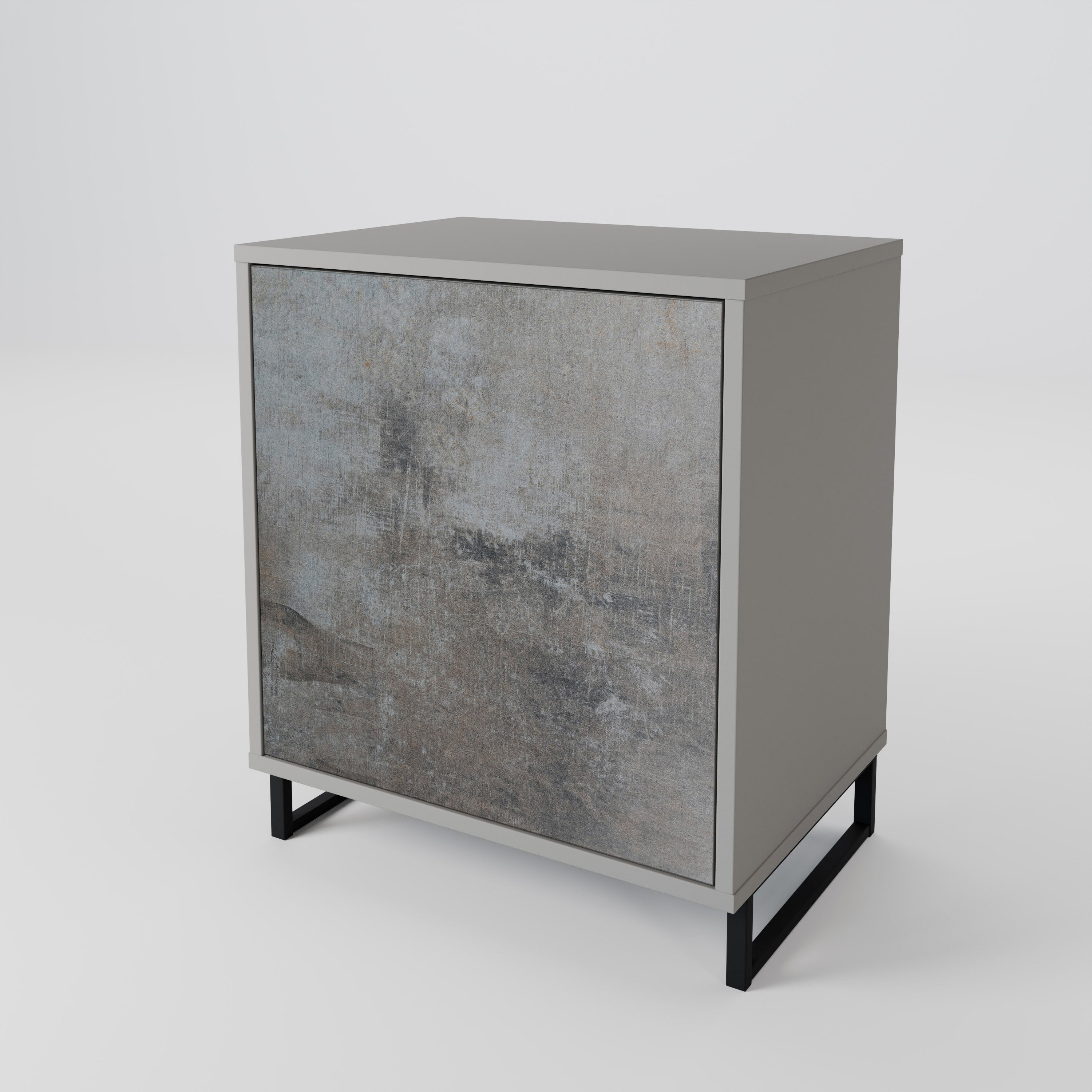 CONCRETE WALL 1-Door Sideboard