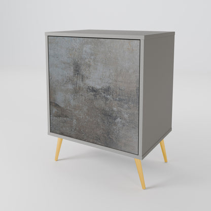CONCRETE WALL 1-Door Sideboard