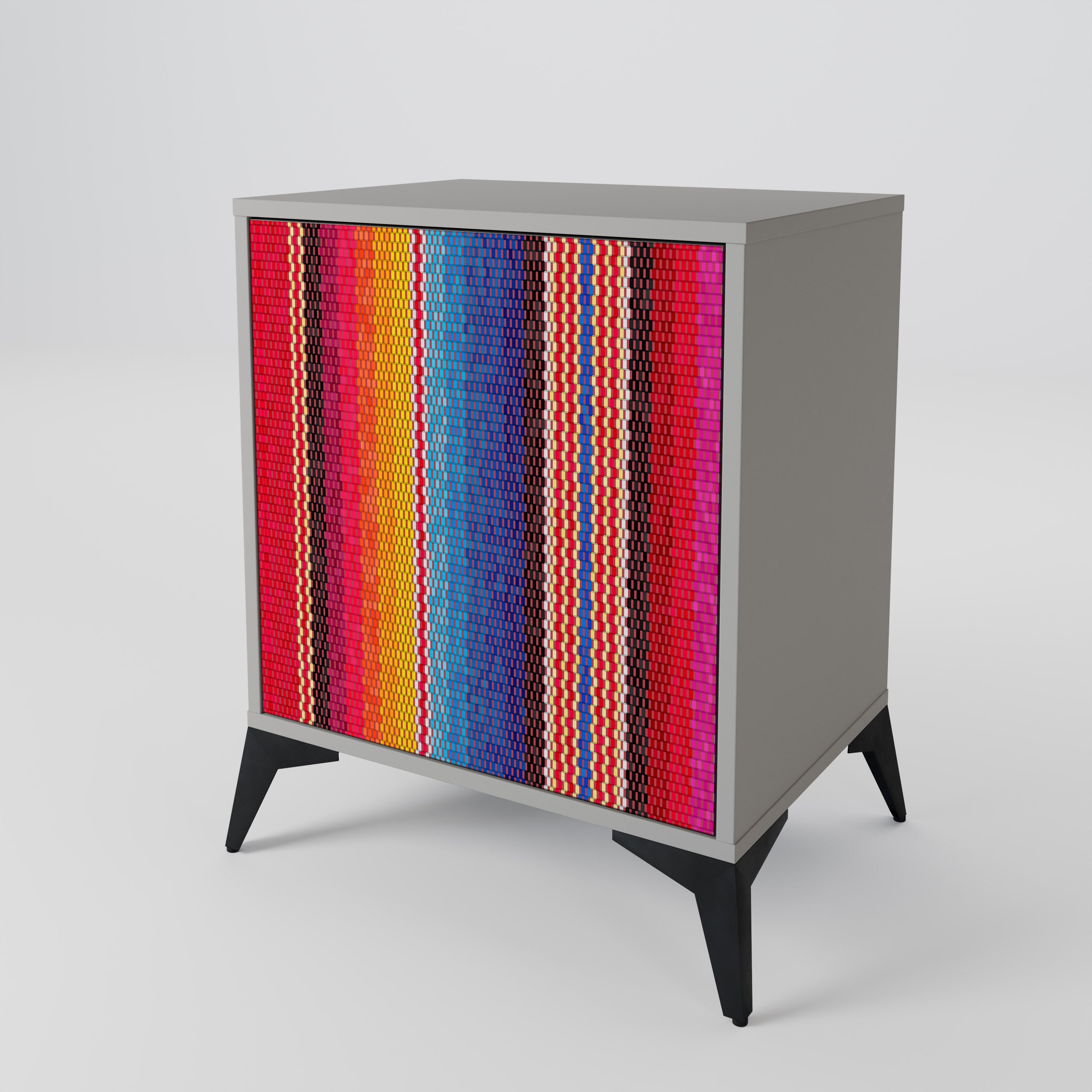 ETHNIC MEXICAN 1-Door Sideboard