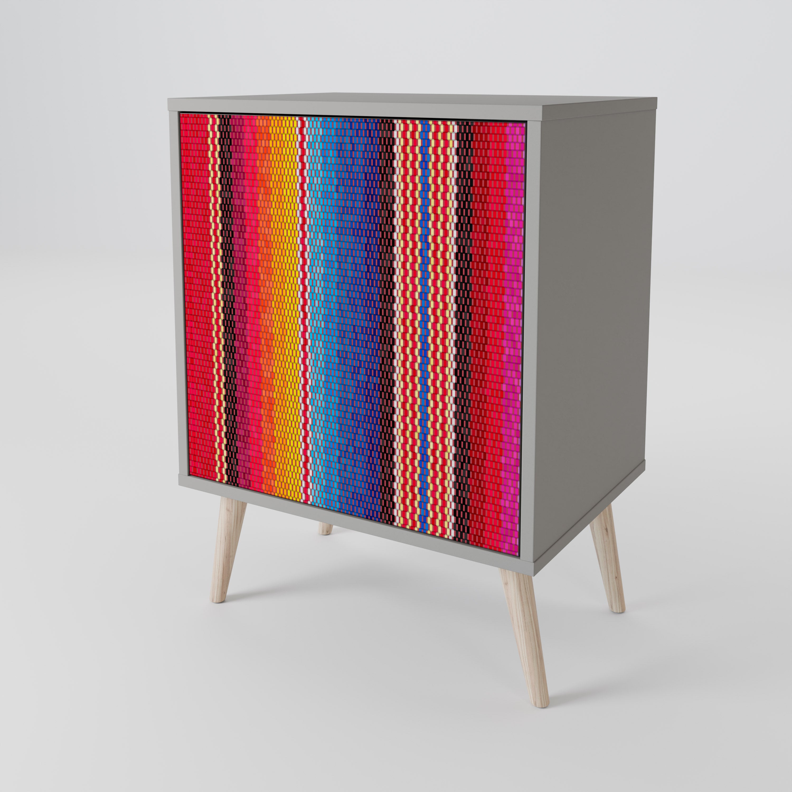 ETHNIC MEXICAN 1-Door Sideboard