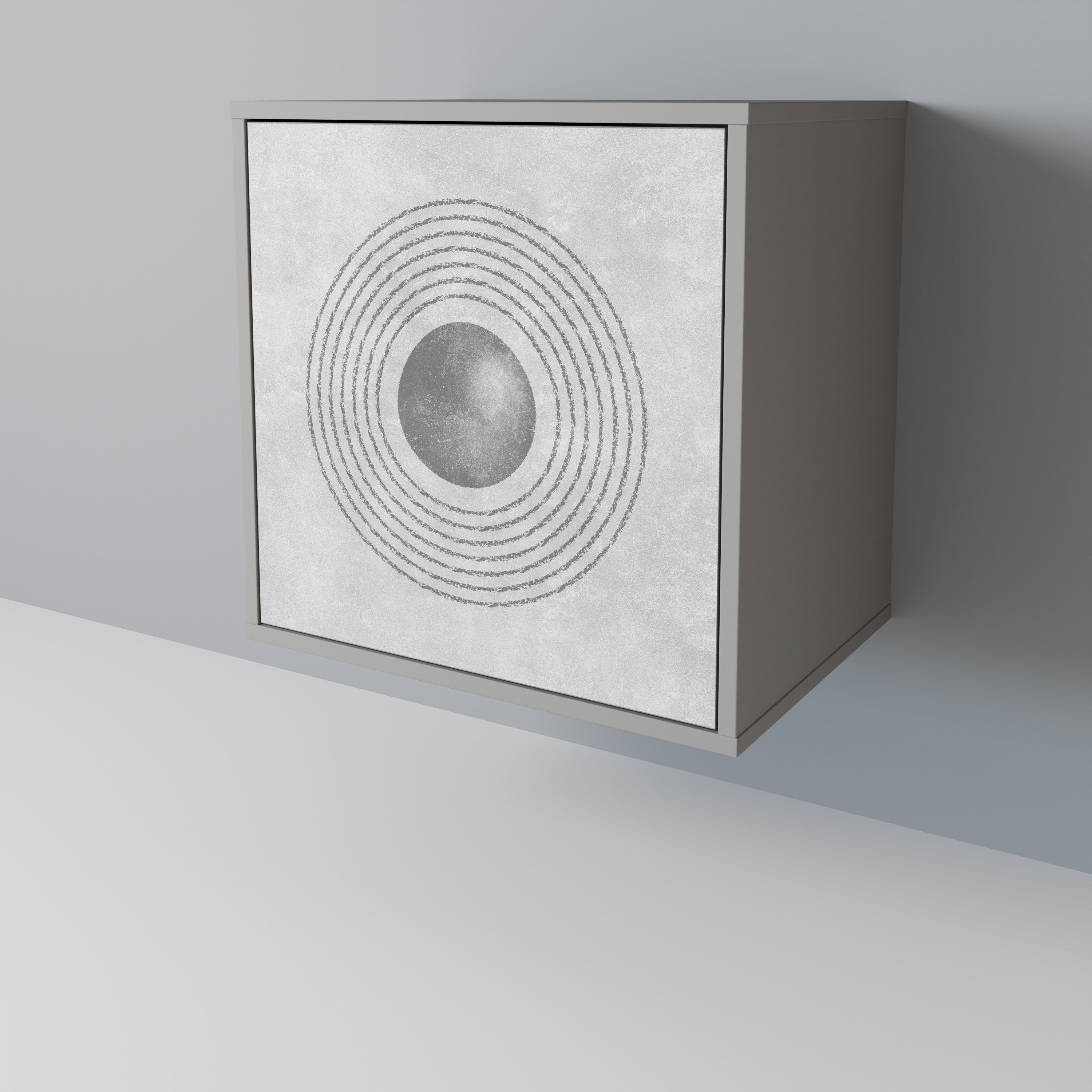 SOLID CIRCLES 1-Door Sideboard