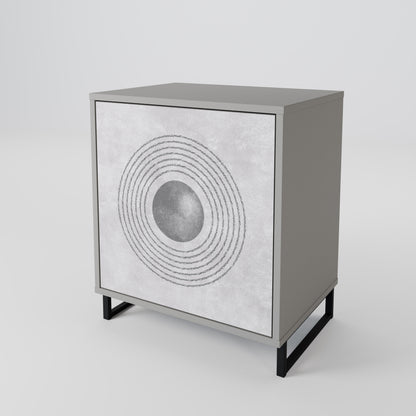 SOLID CIRCLES 1-Door Sideboard