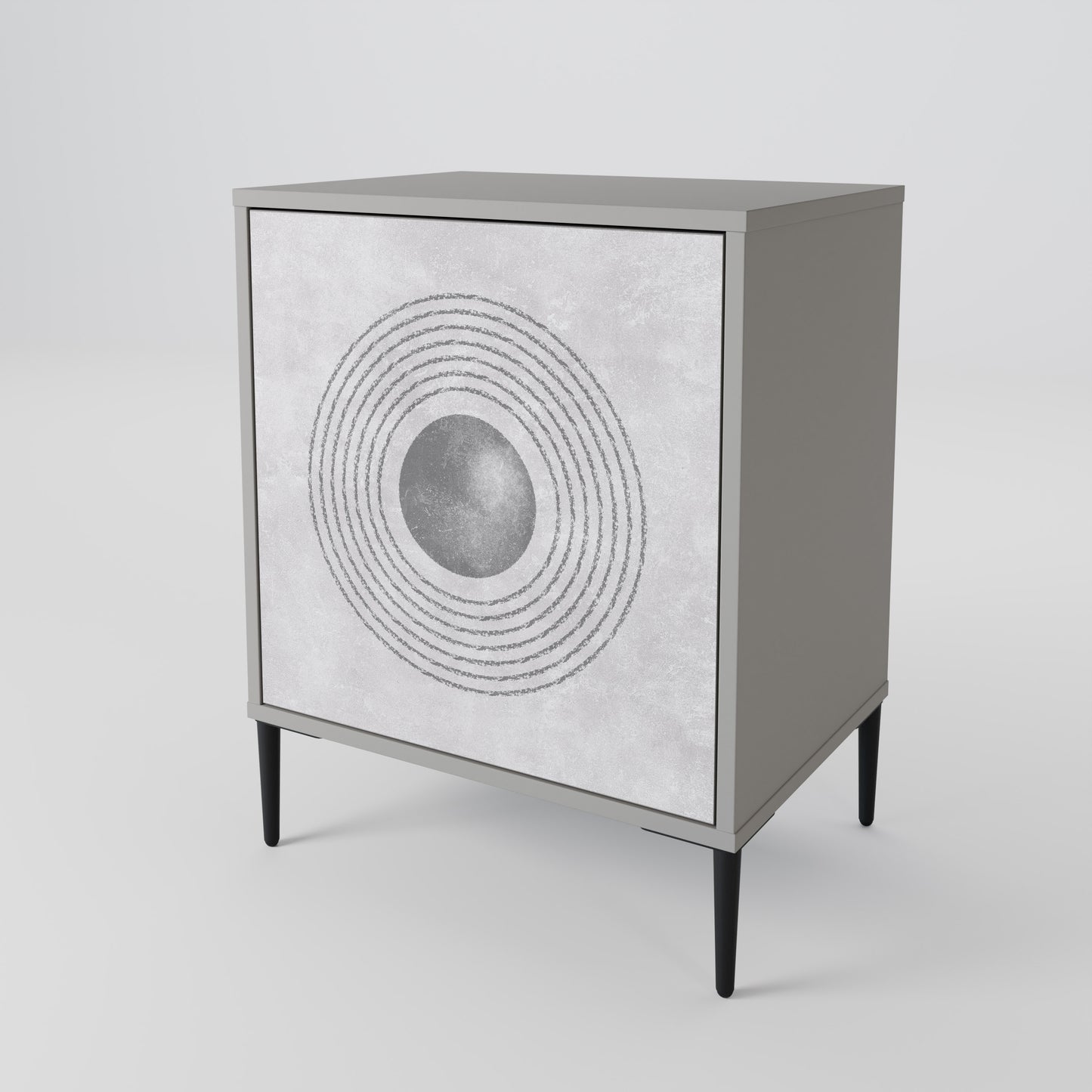 SOLID CIRCLES 1-Door Sideboard
