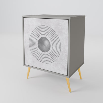 SOLID CIRCLES 1-Door Sideboard