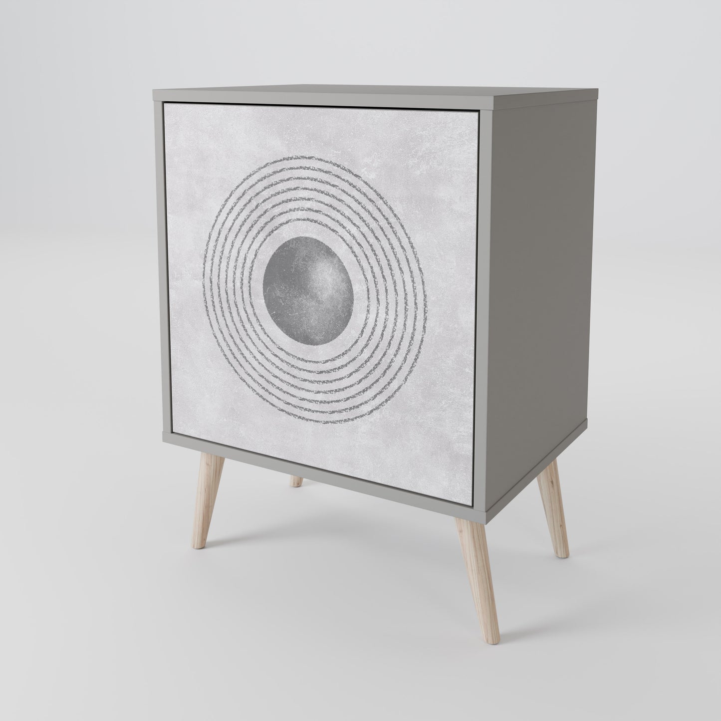 SOLID CIRCLES 1-Door Sideboard