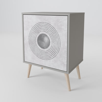 SOLID CIRCLES 1-Door Sideboard