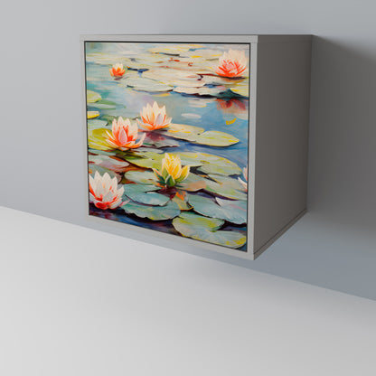 BLOOMING WATERS 1-Door Sideboard