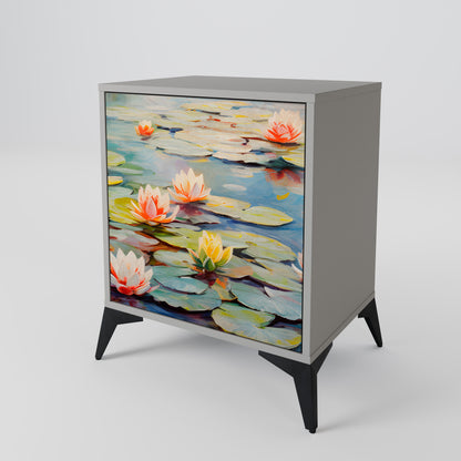 BLOOMING WATERS 1-Door Sideboard