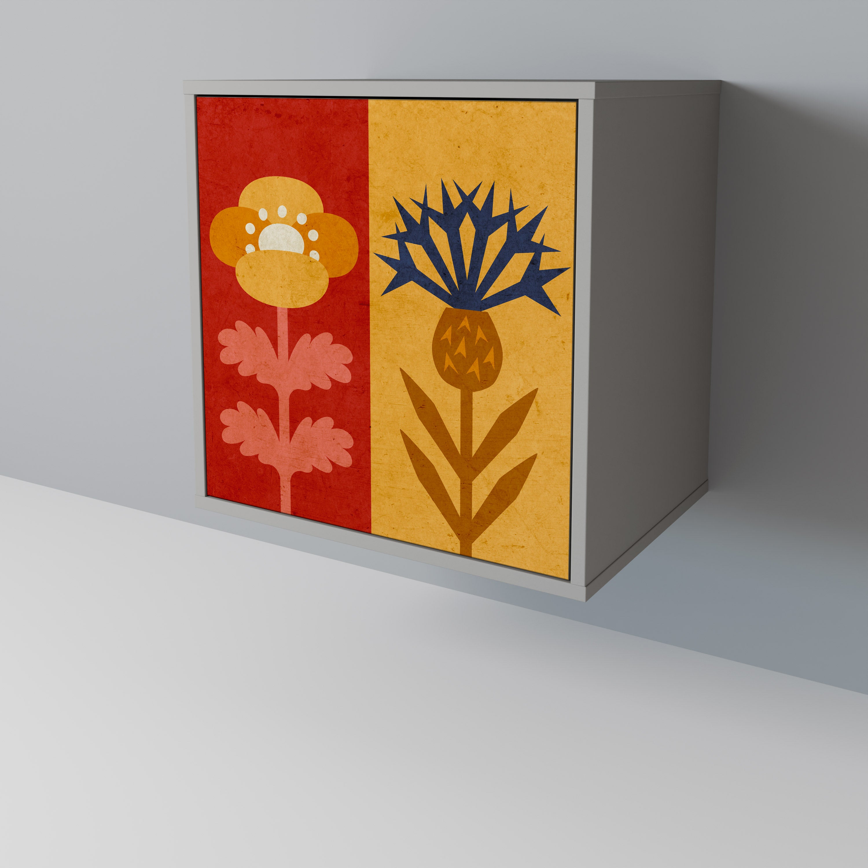 SCANDIC FLOWERET 1-Door Sideboard