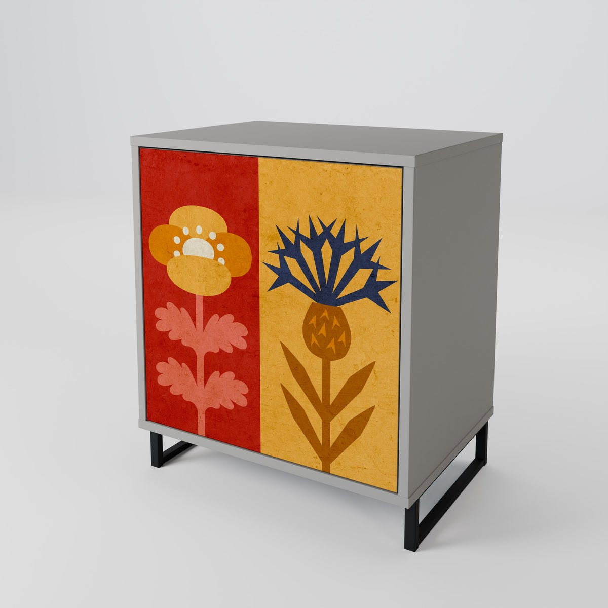 SCANDIC FLOWERET 1-Door Sideboard