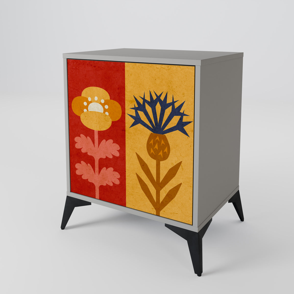 SCANDIC FLOWERET 1-Door Sideboard