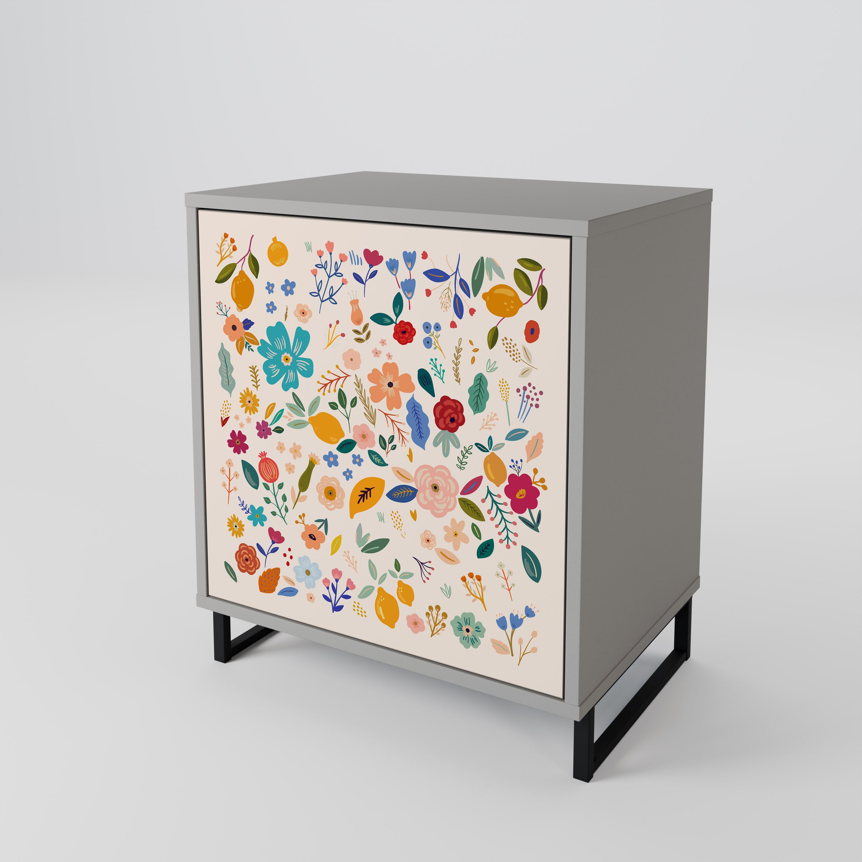 FLORAL COMBINATION 1-Door Sideboard