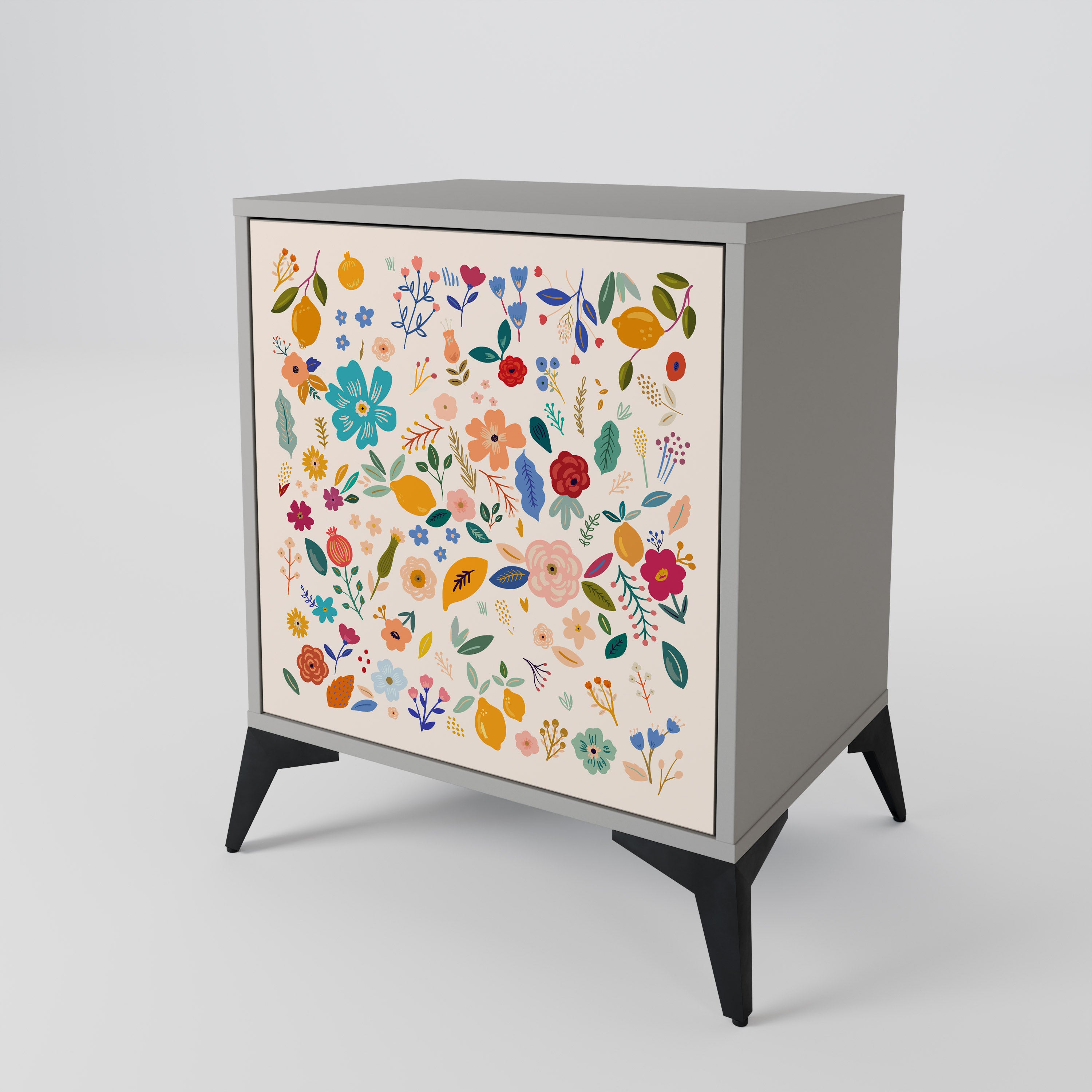 FLORAL COMBINATION 1-Door Sideboard