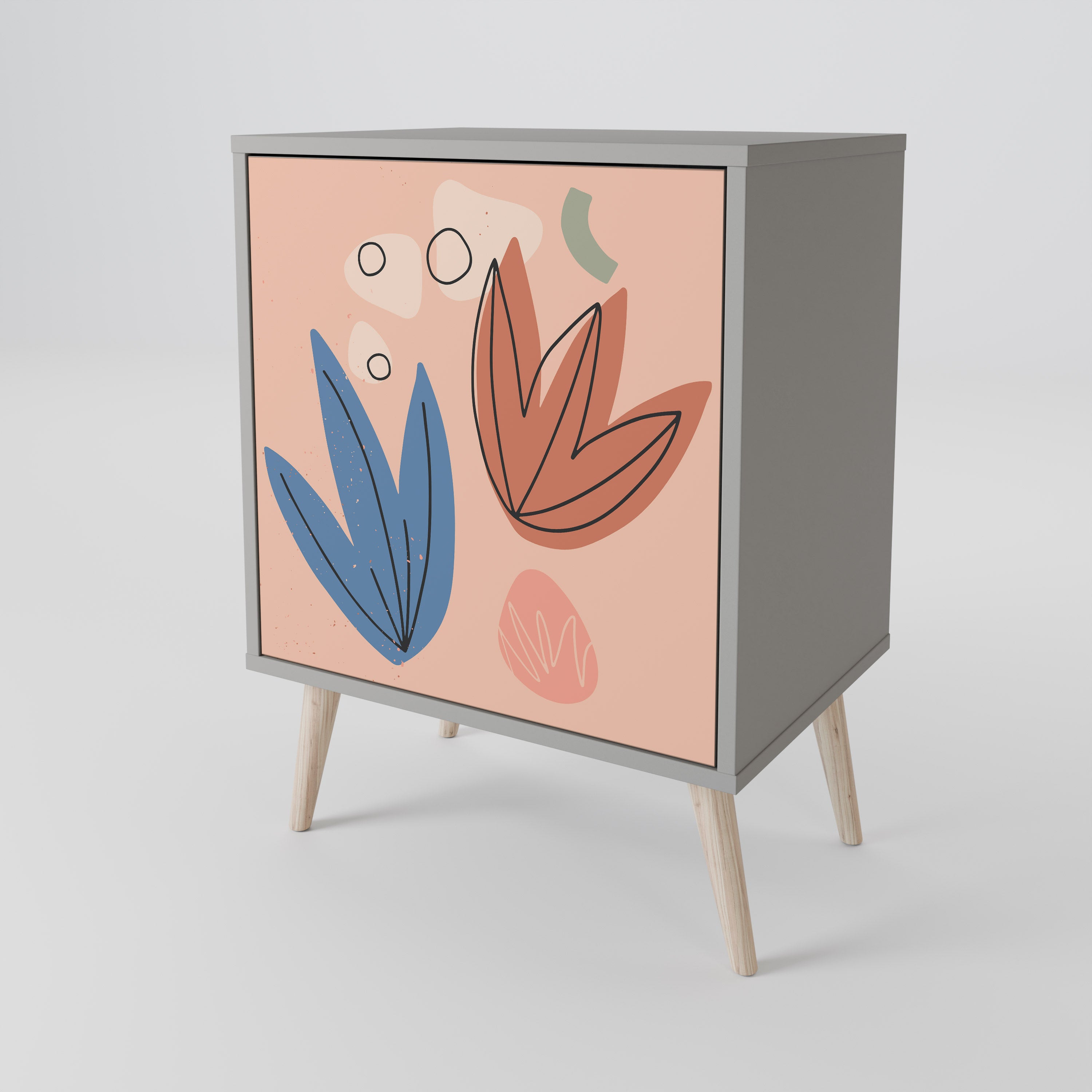 PASTEL DESTINY 1-Door Sideboard