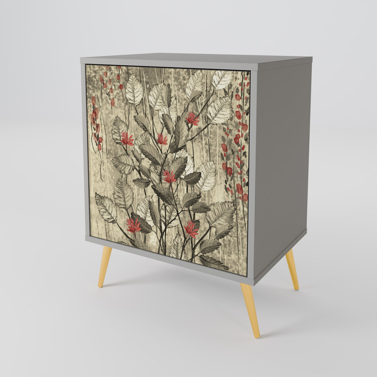 HERBAL GRACE 1-Door Sideboard
