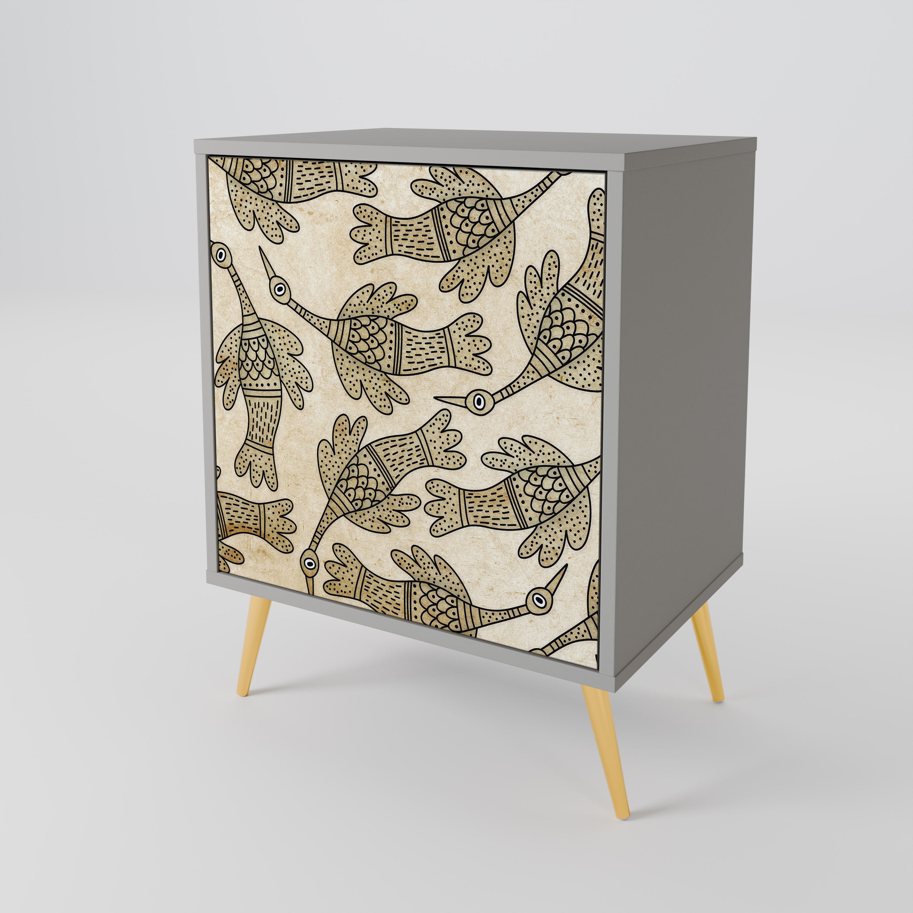 ALMONDINE SONGBIRD 1-Door Sideboard