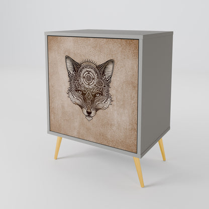 STEAMPUNK CLAN 1-Door Sideboard