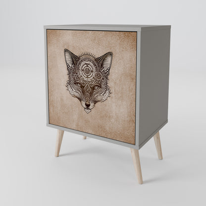 STEAMPUNK CLAN 1-Door Sideboard
