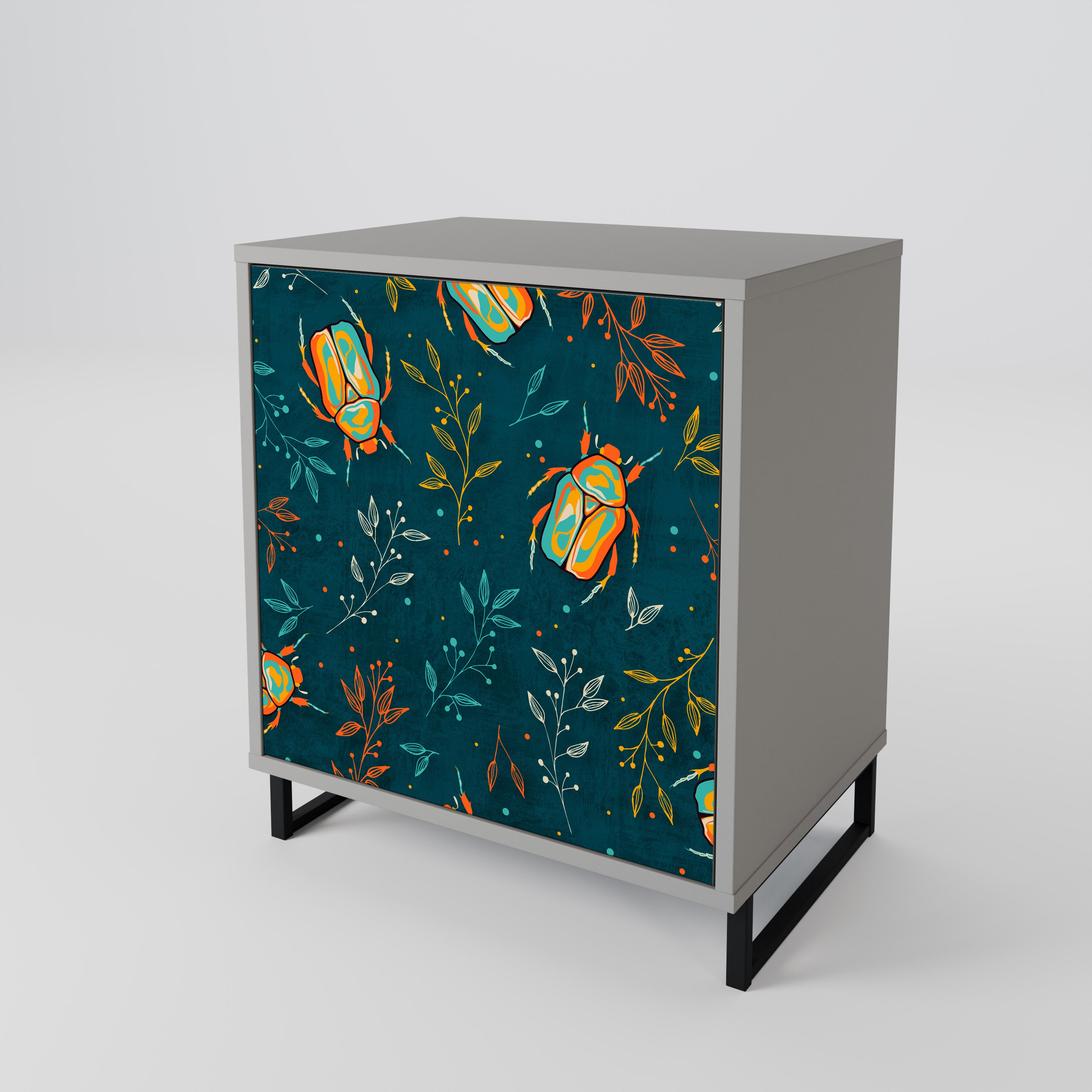 AUTUMN INSECTS 1-Door Sideboard