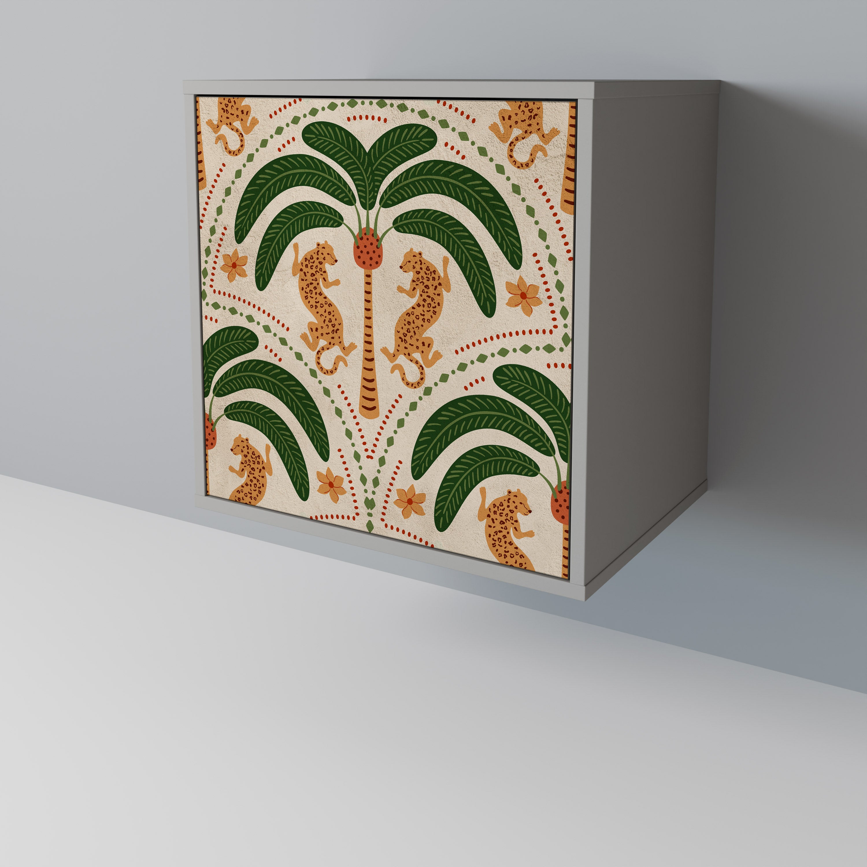 DANCING PREDATORS 1-Door Sideboard