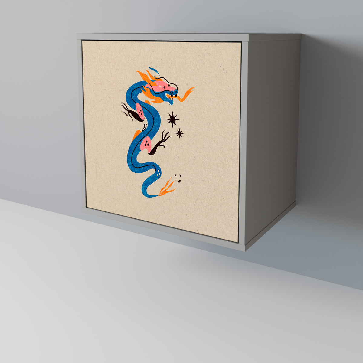 MYTHOLOGICAL CREATURES 1-Door Sideboard