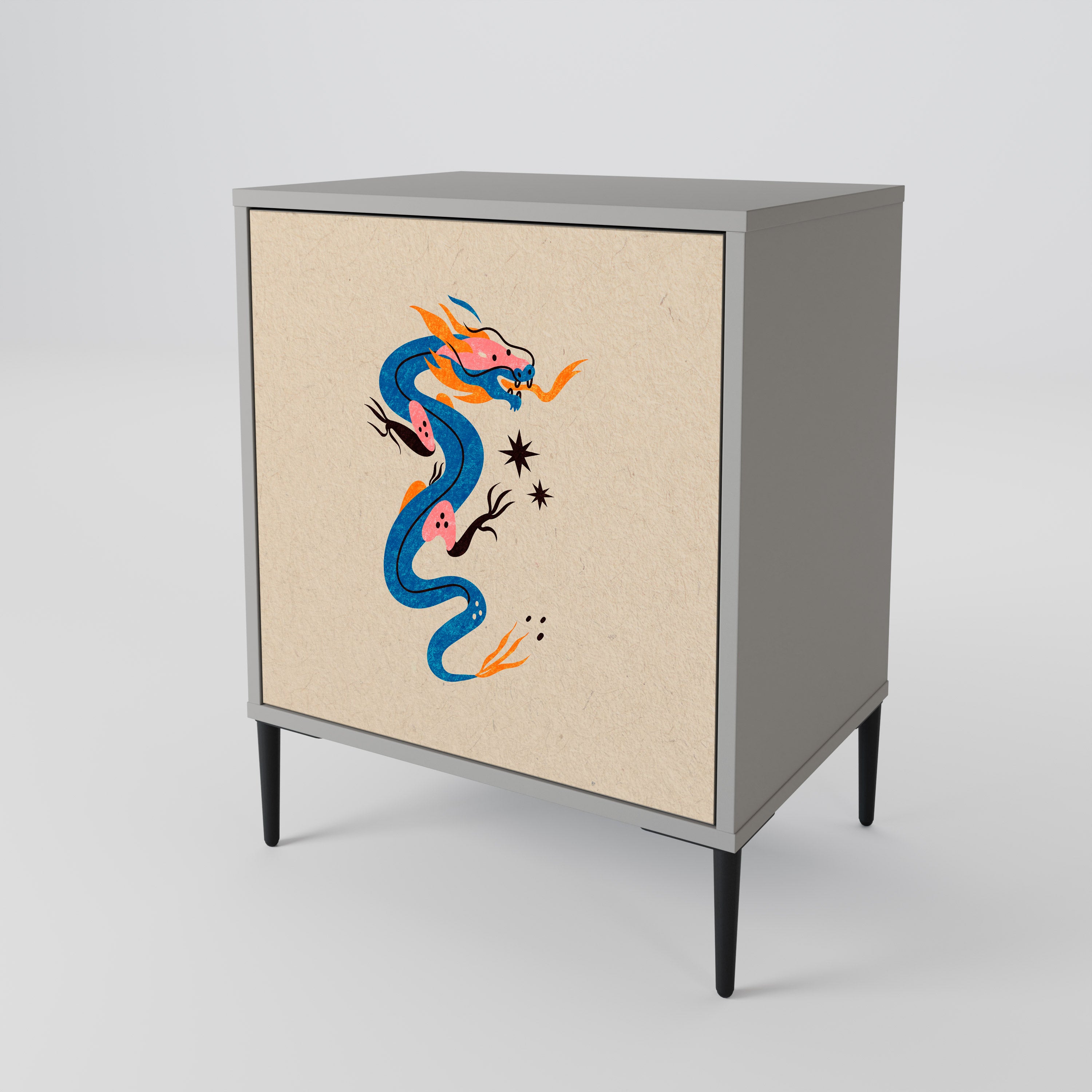 MYTHOLOGICAL CREATURES 1-Door Sideboard