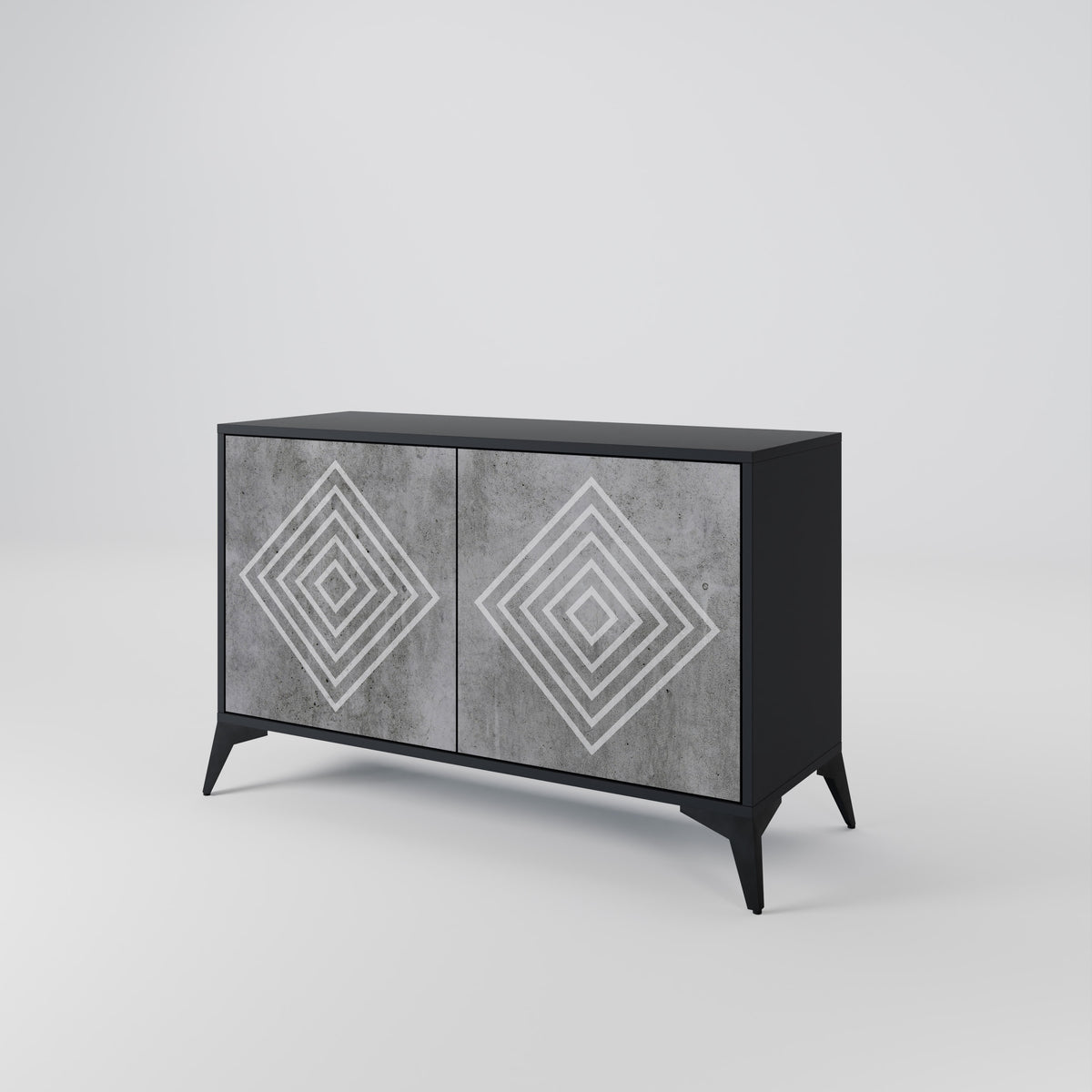 POLYGONAL ARTISTRY 2-Door Sideboard