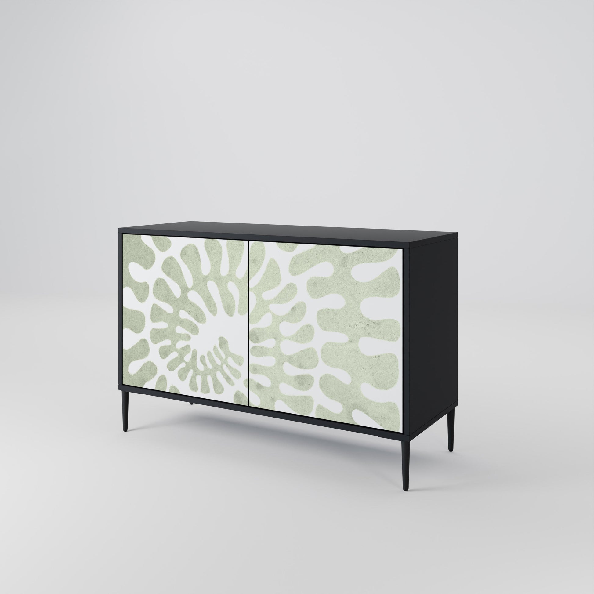 Buffet 2 portes HELIX DANCE finition noire