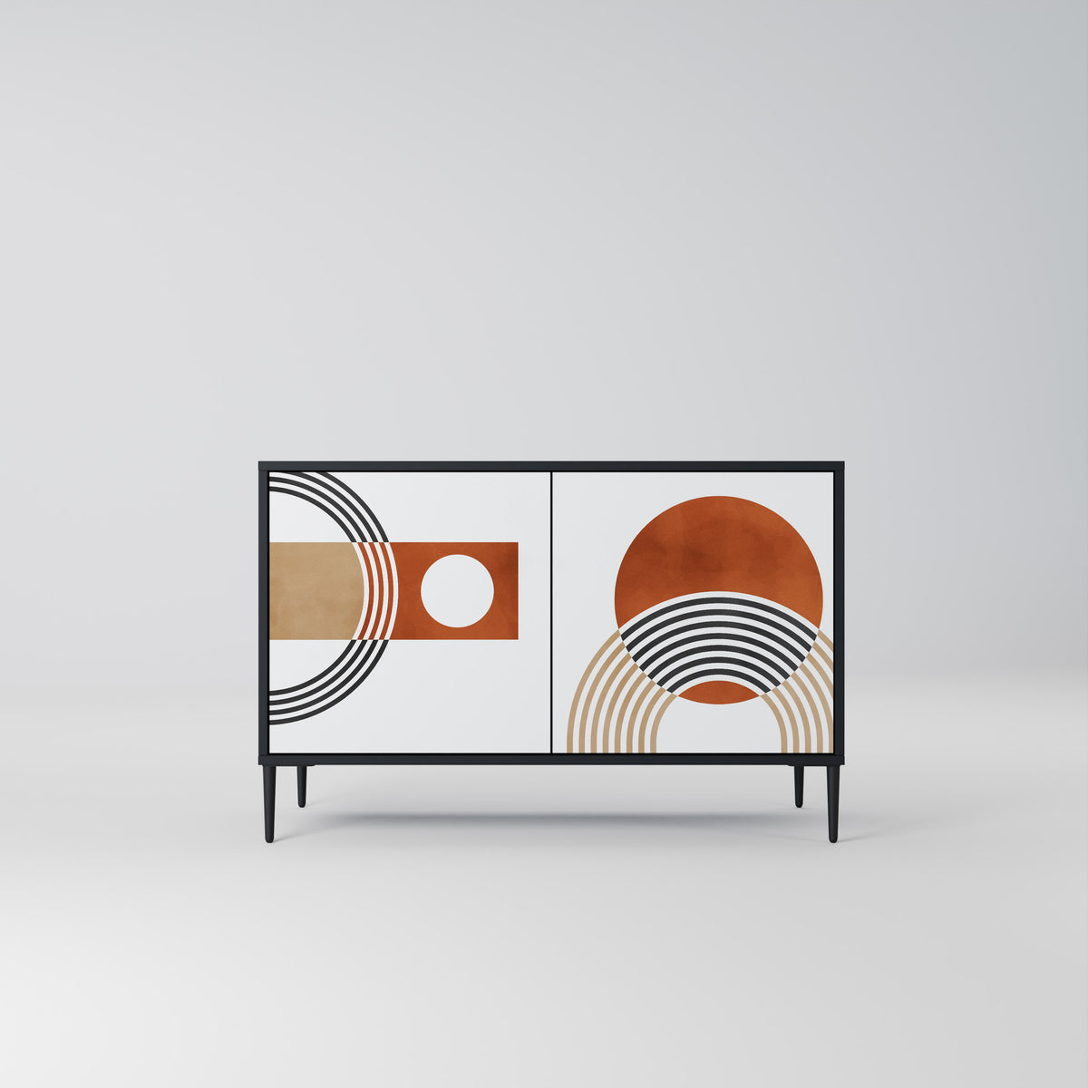 CIRCLE RHYTM 2-Door Sideboard