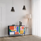 GEOMETRIC GLIMMER 2-Door Sideboard