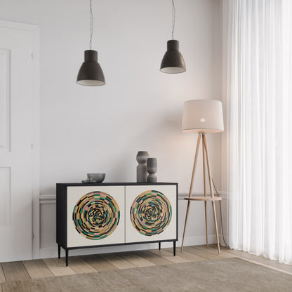 GREEN CIRCLES 2-Door Sideboard