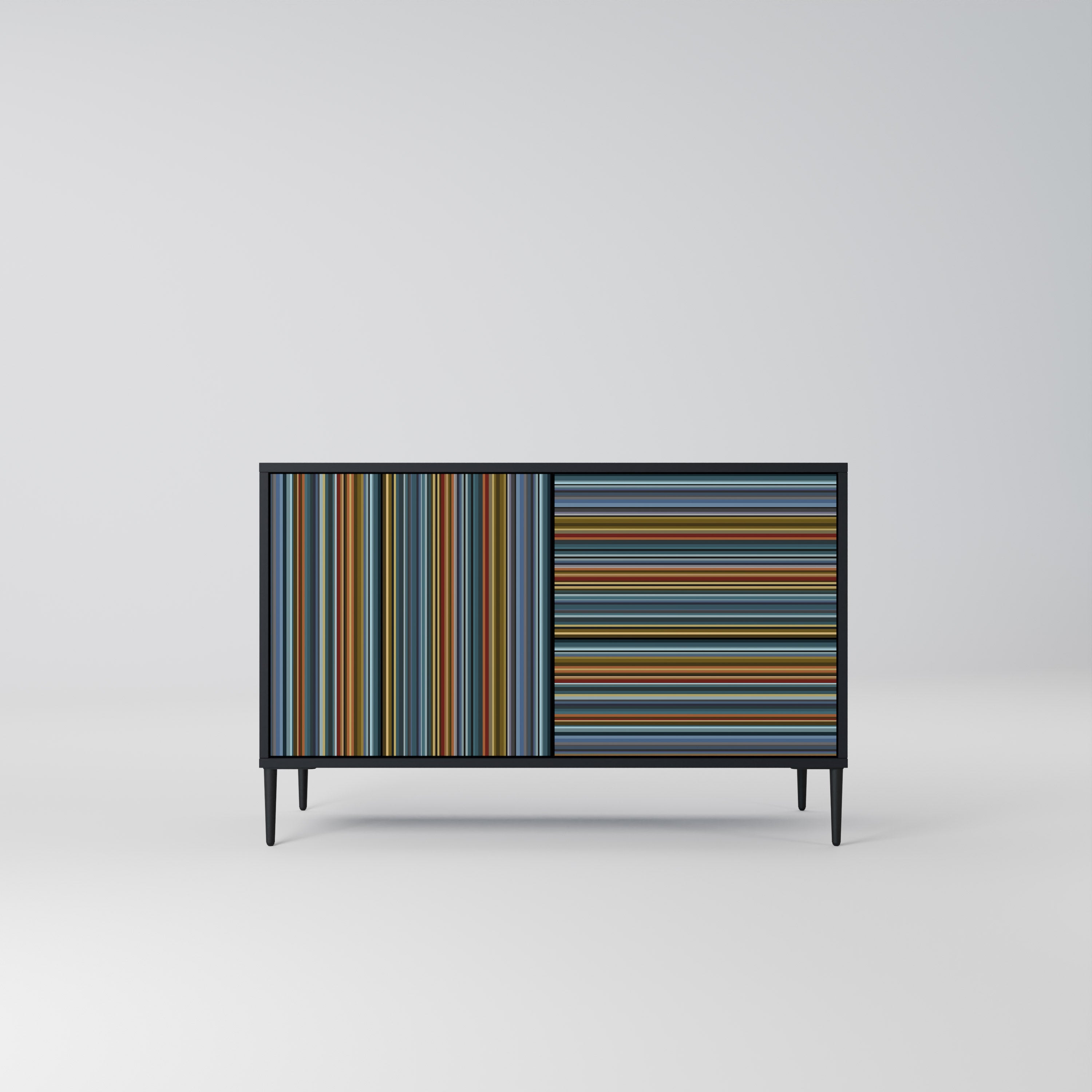 LINEOUT SPECTRUM 2-Door Sideboard in Black Finish