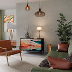 ABSTRACT LANDSCAPE 2-Door Sideboard