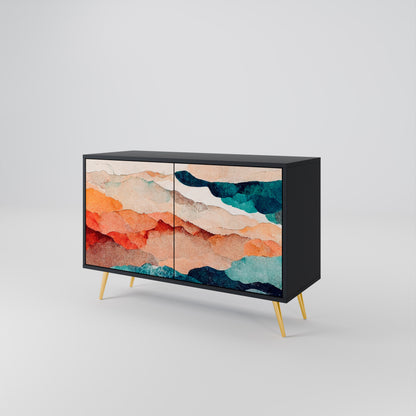 ABSTRACT LANDSCAPE 2-Door Sideboard