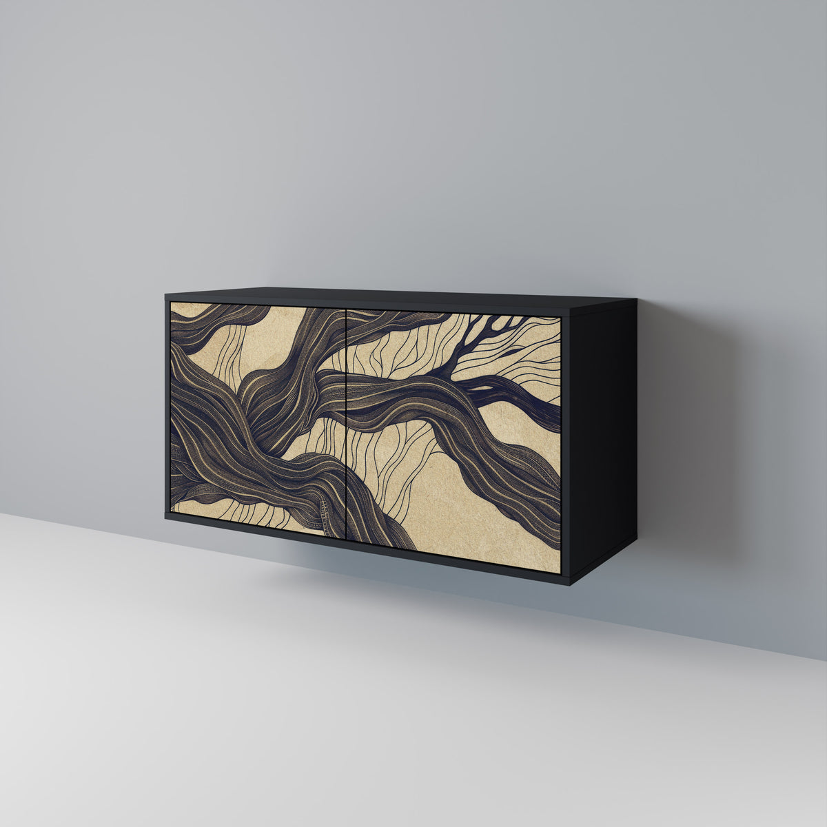 UNIFIED FRAGMENTS 2-Door Sideboard